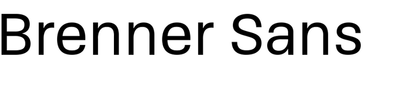 Brenner Sans