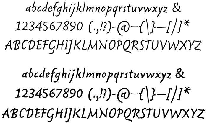 Шрифт филипс. Philips font.