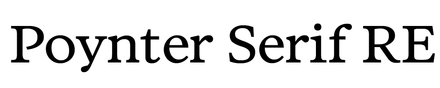 Poynter Serif RE