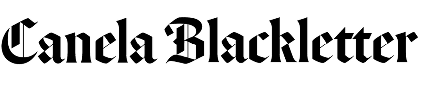 Canela Blackletter