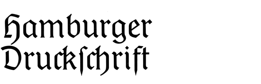 Hamburger Druckschrift