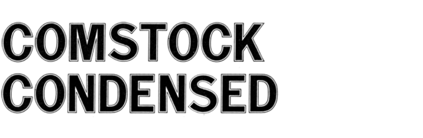 Comstock Condensed