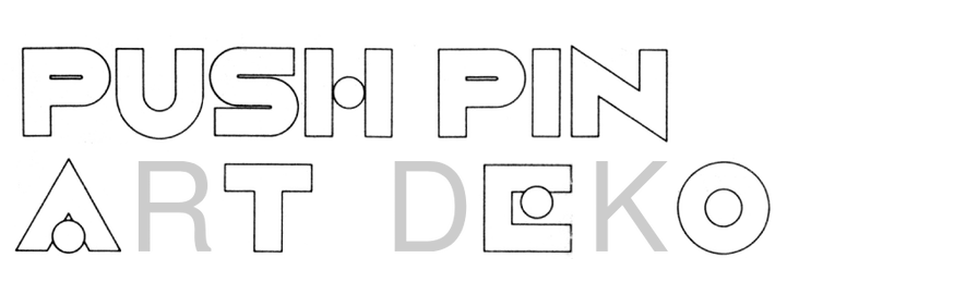 Push Pin Art Deko