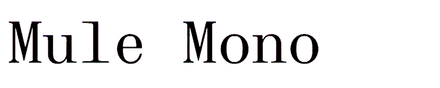Mule Mono