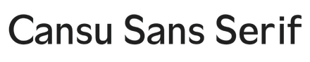 Cansu Sans Serif