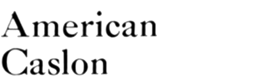 American Caslon