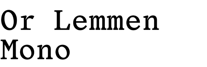 Or Lemmen Mono