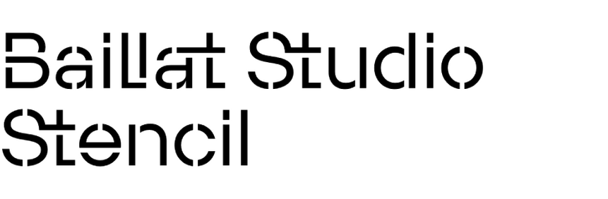 Baillat Studio Stencil