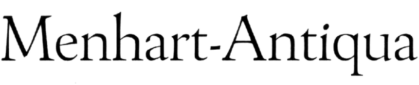 Menhart-Antiqua Menhart-Antiqua