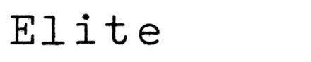 IBM Elite