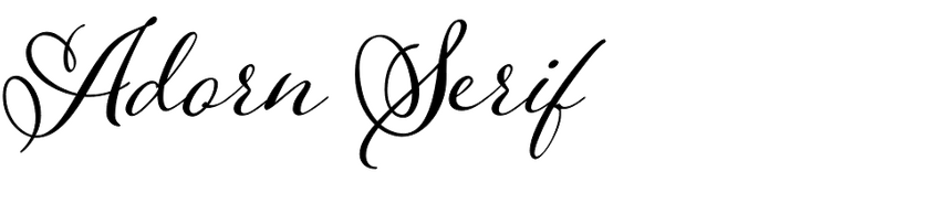 Adorn Serif
