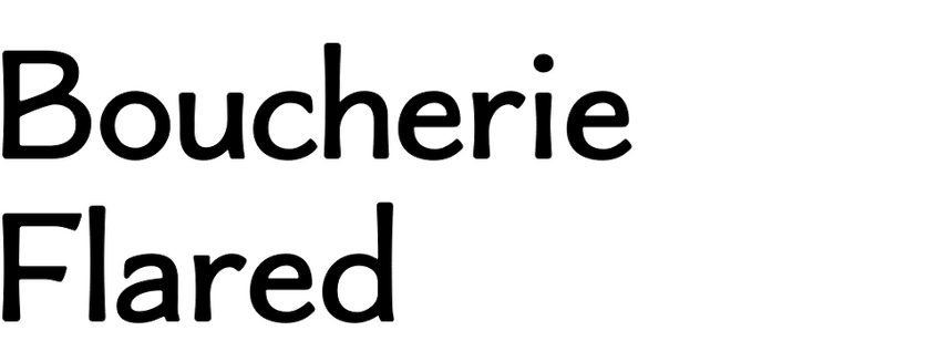 Boucherie Flared