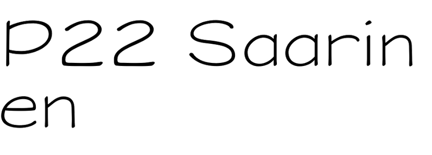 P22 Saarinen P22 Saarinen