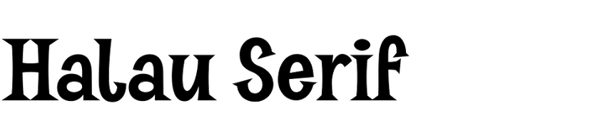 Halau Serif