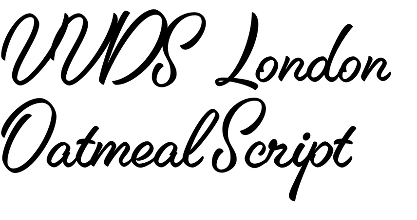 VVDS London Oatmeal Script
