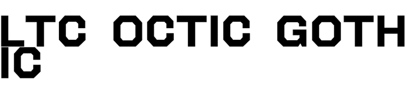 LTC Octic Gothic