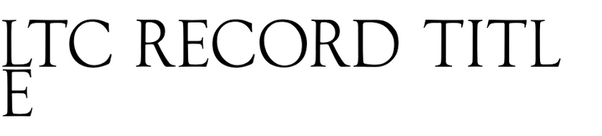 LTC Record Title