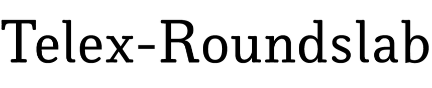 Telex-Roundslab