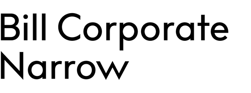 Bill Corporate Narrow