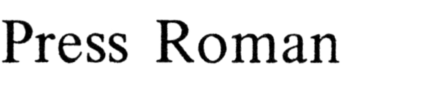 Press Roman