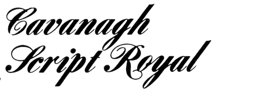 Cavanagh Script Royal Cavanagh Script Royal
