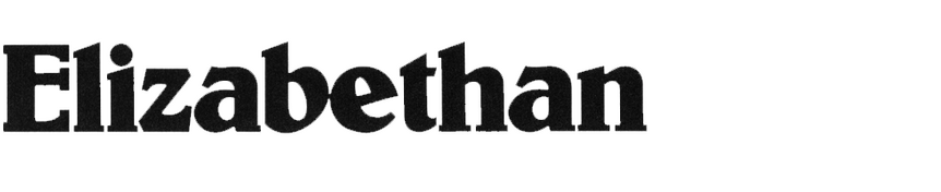 Elizabethan Elizabethan