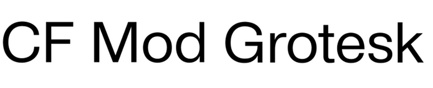 CF Mod Grotesk