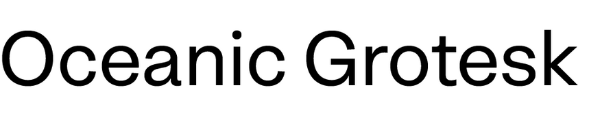Oceanic Grotesk
