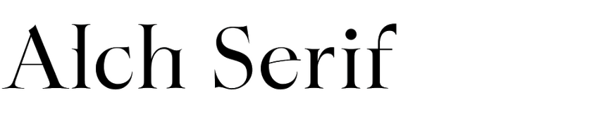 Alch Serif Alch Serif