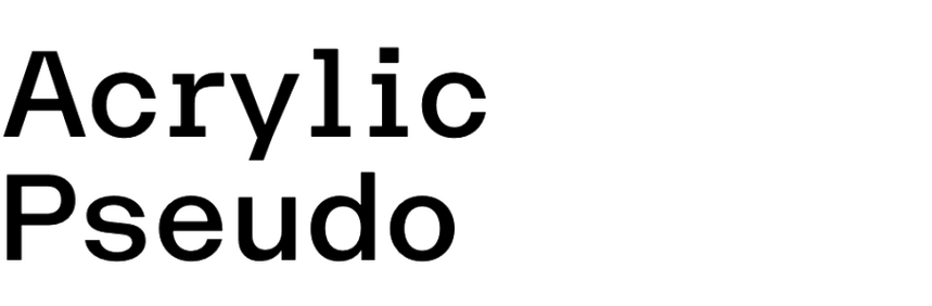 Acrylic Pseudo
