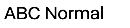 ABC Normal