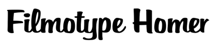 Filmotype Homer