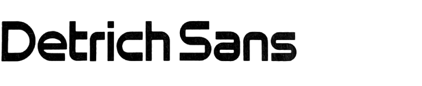 Detrich Sans