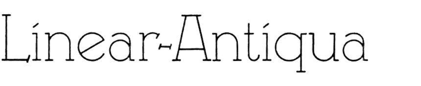 Linear-Antiqua