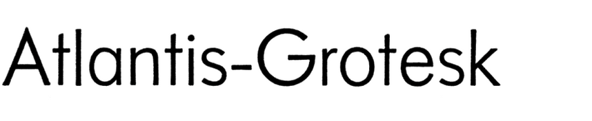 Atlantis-Grotesk