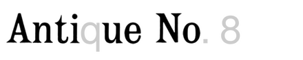 Antique No. 8