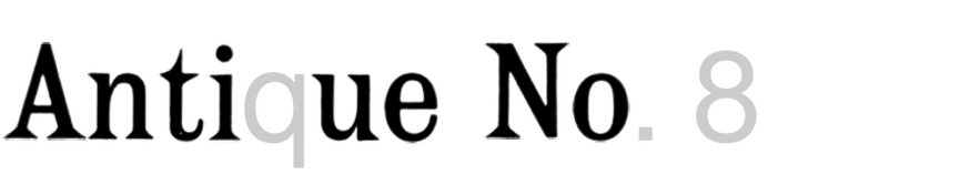 Antique No. 8