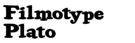 Filmotype Plato