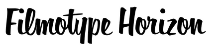 Filmotype Horizon Filmotype Horizon