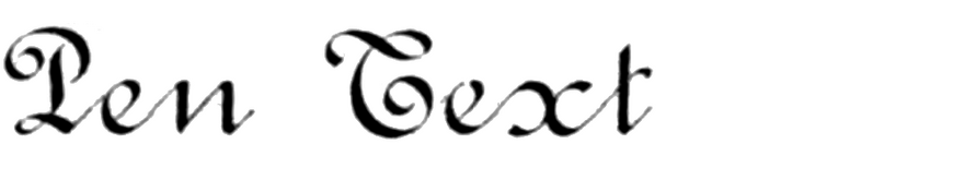 Pen Text