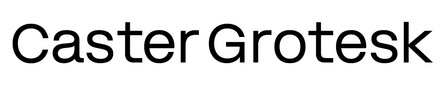 Caster Grotesk