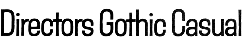 Directors Gothic Casual Directors Gothic Casual