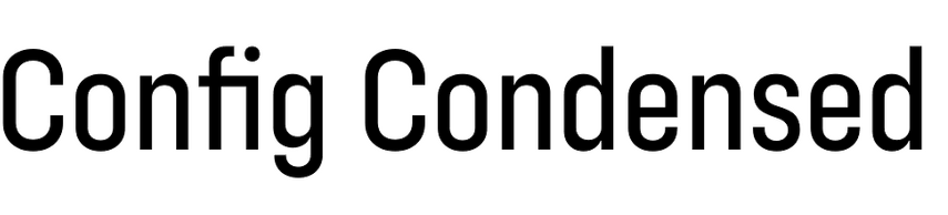 Config Condensed
