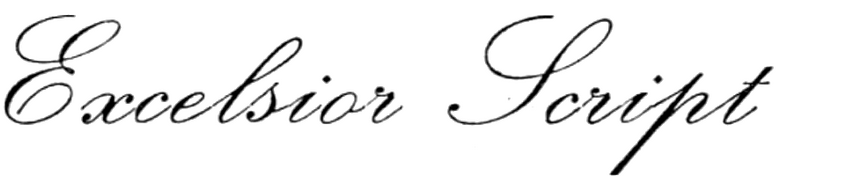 Excelsior Script