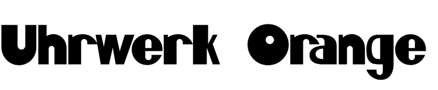 Uhrwerk Orange