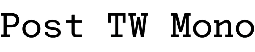 Post TW Mono
