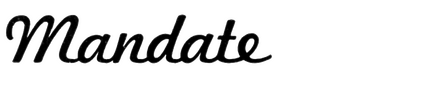 Mandate