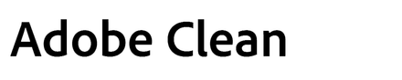 Adobe Clean