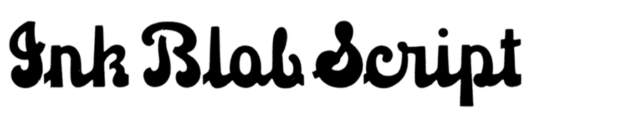 Ink Blob Script