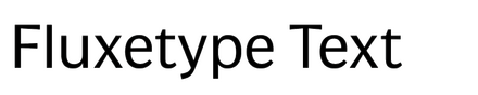 Fluxetype Text
